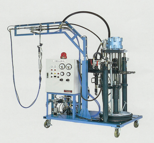 2 Components Metering, Mixing and Dispensing System ( main material in a drum container)