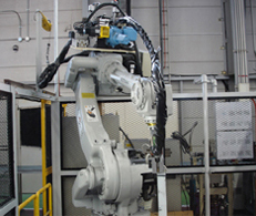 Robot mount compact cylinder type metering unit