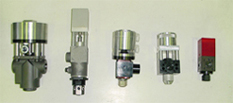 Shut off valves, metering valves and auto guns